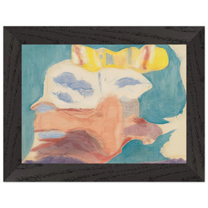 Helen Frankenthaler  Sea Goddess 1963 Premium Wooden Framed Art Print / Poster