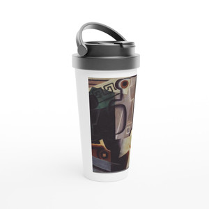 Juan Gris - GLASS AND CARAFE 1917 Travel Mug