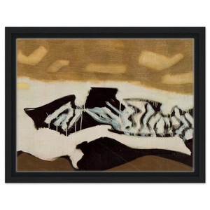 Milton Avery  Breaking Sea  1952 Framed Canvas