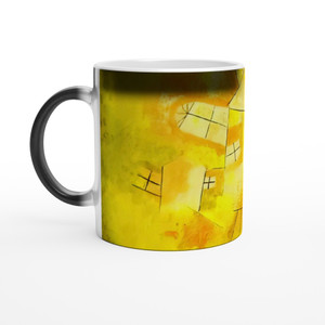 Paul Klee - REVOLVING HOUSE 1921 Magic Ceramic Mug