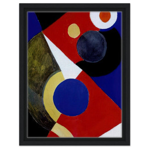 Sonia Delaunay  RHYTHM COLOUR 2 Framed Canvas