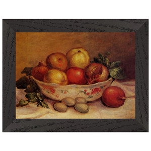 Pierre Auguste Renoir Still Life with Pomegranates Framed Art Print / Poster