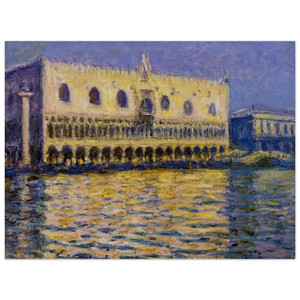 claude monet  The Palazzo Ducale 2 Aluminum Print