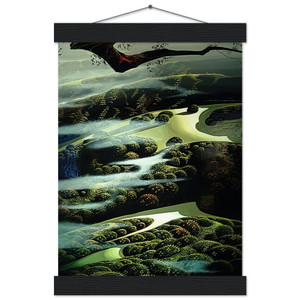 Eyvind Earle  Carmel Valley Memory Museum-Quality Matte Paper Poster with Hanger