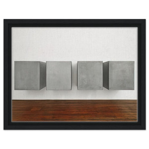Donald Judd  Untitled  1988 N1 Framed Canvas