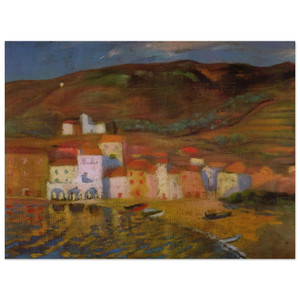 Salvador Dali  PORTDOGUE AND MOUNT PANI FROM AYUNTAMIENTO Aluminum Print