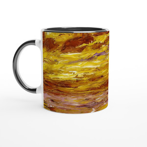 Emil Nolde - Autumn Sea VII Ceramic Mug with Color Inside