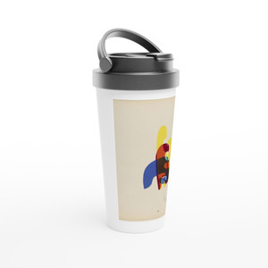 Man Ray - SHADOWS FROM THE PORTFOLIO REVOLVING DOORS 1926 Travel Mug