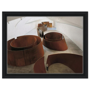 Richard Serra  TORQUED ELLIPSES Framed Canvas