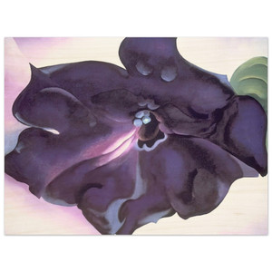 Georgia OKeeffe  Petunia Wood Print