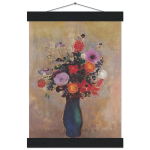 Odilon Redon  WILDFLOWERS Museum-Quality Matte Paper Poster with Hanger