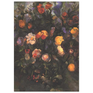 Paul Cezanne  VASE OF FLOWERS N4 Fine Art Poster / Art Print