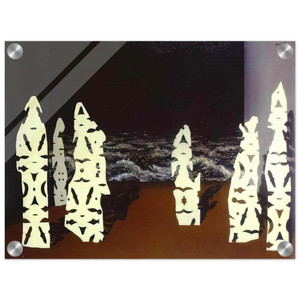 Rene Magritte  THE FINERY OF THE STORM 1927 Acrylic Print