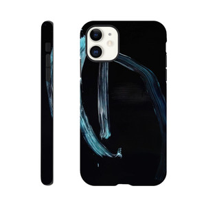 Jiro Yoshihara - Blue Calligraphic Lines on Dark Blue - 1963 Tough case