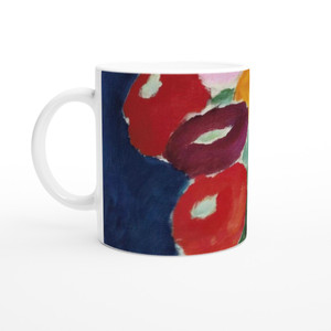 Alexej von Jawlensky - BLUMEN IN EINER VASE 1918 Ceramic Mug