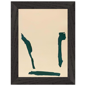 Helen Frankenthaler  Cloister 1969 Premium Wooden Framed Art Print / Poster