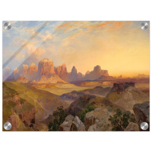 Thomas Moran  Virgin River Utah Acrylic Print