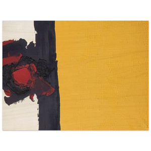 Luis Feito  471 Wood Print