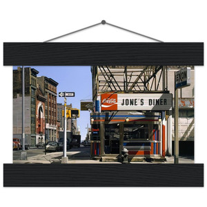 Richard Estes  JONES DINER 1979 Museum-Quality Matte Paper Poster with Hanger