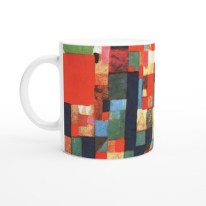 Paul Klee - CITY PICTURE WITH RED AND GREEN ACCENTS 1921 Ceramic Mug