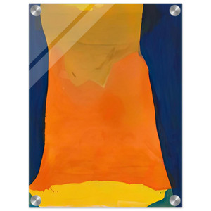 Helen Frankenthaler  Orange Mood 196364 Acrylic Print