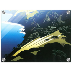 Eyvind Earle  Seaside Pastures Acrylic Print