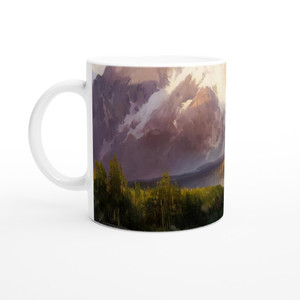 Thomas Moran - The Teton Range Ceramic Mug