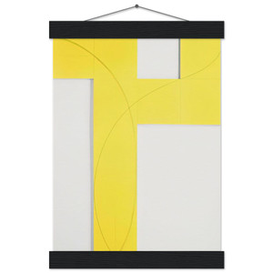 Robert Mangold COLUMN STRUCTURE IX 2006 Museum-Quality Matte Poster with Hanger