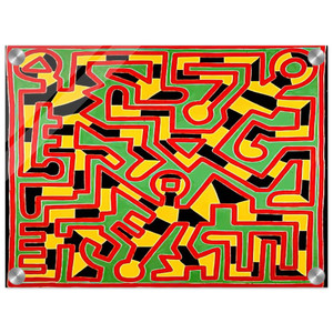 Keith Haring  UNTITLED 1988 N5 Acrylic Print