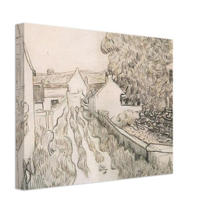 Vincent van Gogh  VILLAGE STREET N2 Canvas