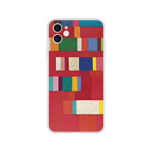 Piero Dorazio - Rosso Perugino - 1979 Flexi case