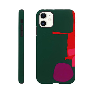 Patrick Heron - Interlocking Scarlet and Pink in Deep Green - 1970 Tough case