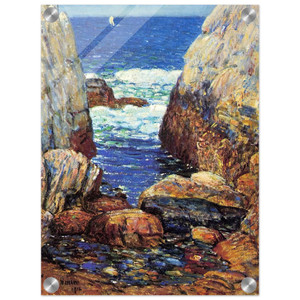 Childe Hassam  Sea and Rocks Appledore Isles of Shoals Acrylic Print