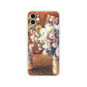 claude monet - Two Vases with Chrysanthems Flexi case