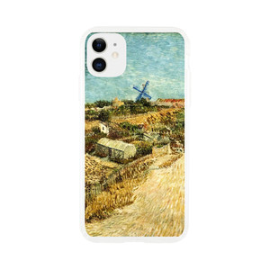 Vincent van Gogh - Vegetable Gardens in Montmartre Clear case