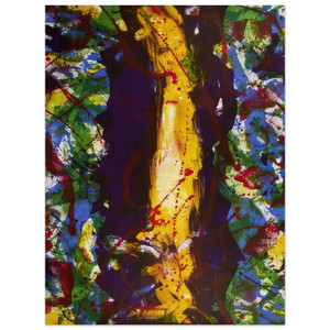 Sam Francis  Untitled Composition  Lembark 285  Aluminum Print