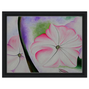 Georgia OKeeffe  Petunia No 2 Framed Canvas