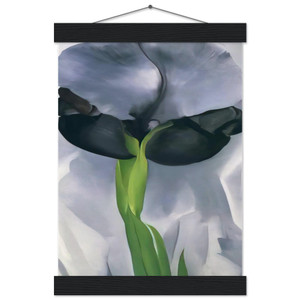 Georgia OKeeffe  Iris 7 Museum-Quality Matte Paper Poster with Hanger