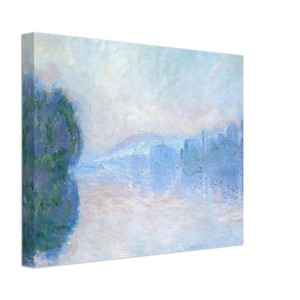 claude monet  The Siene near Vernon Canvas