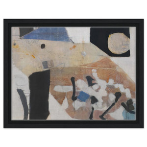 Kenzo Okada  Solstice  1954 Framed Canvas