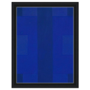 Ad Reinhardt  Blue Painting  1953 Framed Canvas