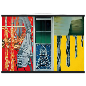 James Rosenquist Industrial Cottage Museum-Quality Matte Poster with Hanger