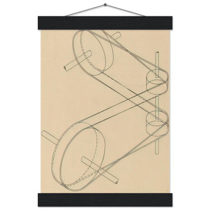 Man Ray  Untitled N35 Museum-Quality Matte Paper Poster with Hanger