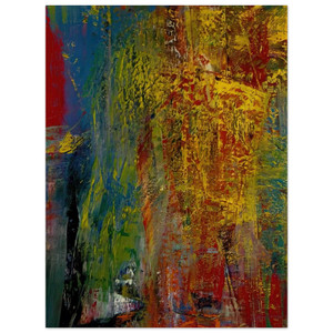 Gerhard Richter  COURBET Wood Print