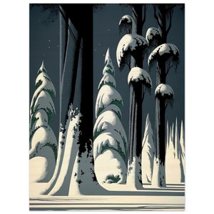 Eyvind Earle  Yosemite Wood Print
