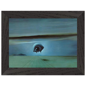 Salvador Dali  THE EYE Premium Wooden Framed Art Print / Poster