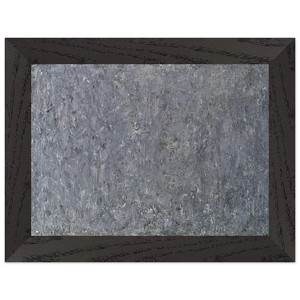 Milton Resnick  UNTITLED 1988 N4 Premium Wooden Framed Art Print / Poster