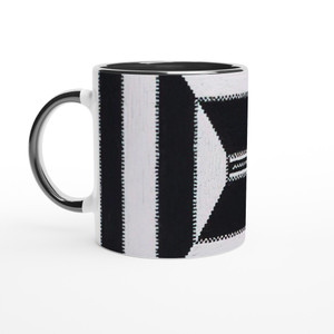 Alfred Jensen The Acrobatic Rectangle Per Six 1967 Ceramic Mug Color Inside