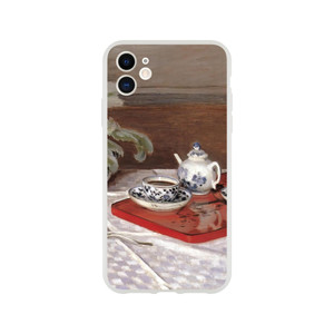 claude monet - The Tea Set Flexi case