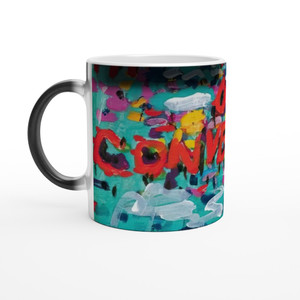 Paul Thek - Philosophy of Convenience - 1988 Magic Ceramic Mug